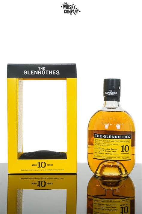 Glenrothes 10 Year Old Single Malt Scotch Whisky 700ml