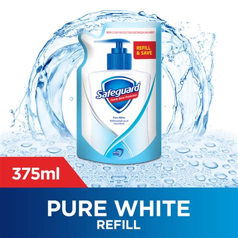 Buy Safeguard Pure White Hand Wash 420ml Pouch Available Online At