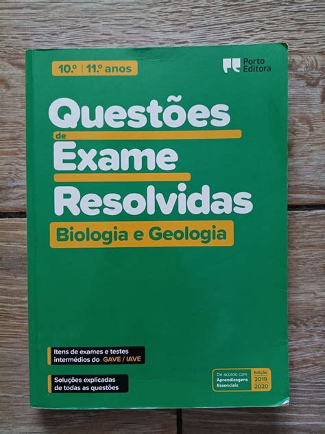 Livro De Exames Biologia E Geologia 10 11 Ano Mafamude E Vilar Do