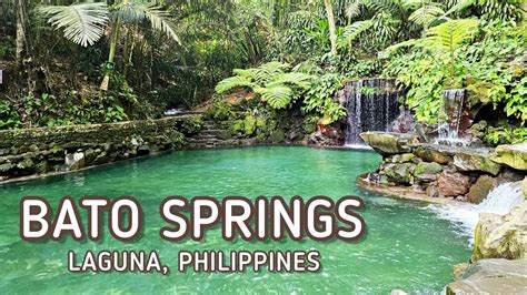 Bato Springs Resort The Legendary Cold Spring Of San Pablo Laguna