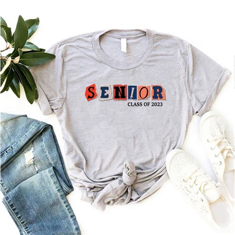 Senior 2023 Shirt Vintage Graduation Shirt Class Of 2023 Etsy