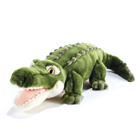 Peluche Crocodile Agostino Cm King Jouet Peluches Animaux Et