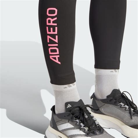 Adidas Adizero 7 8 Γυναικείο Κολάν Μαύρο Ij7578