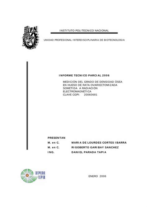 Pdf Instituto Politecnico Nacional Sappi Ipn Mxsappi Ipn Mx Cgpi