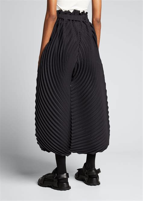 Issey Miyake Wrapped Pleated Pants Bergdorf Goodman