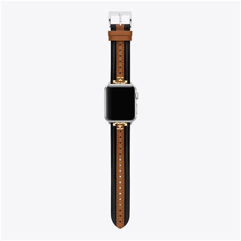 Kira Band For Apple Watch Black Luggage Leather Women S Watches