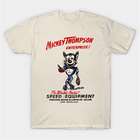 Speed Shop Mickey Thompson Speed Shop T Shirt Teepublic