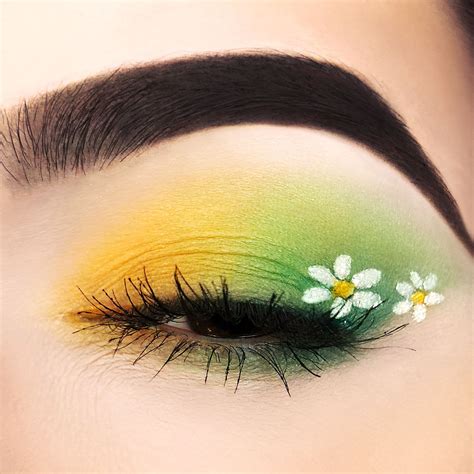 Vibrant Summer Floral Makeup