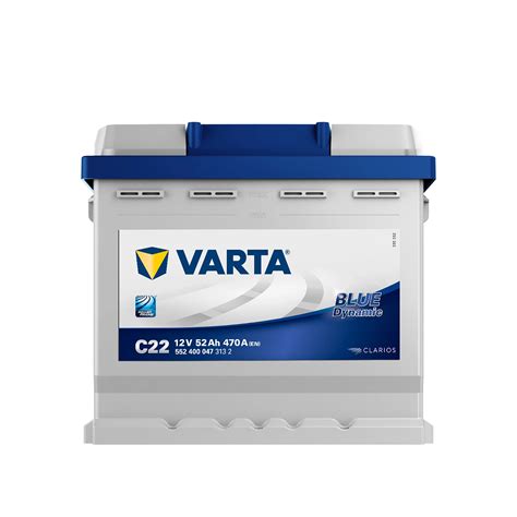 VARTA Starterbatterie Blue Dynamic 52Ah 470A C22 5524000473132 günstig