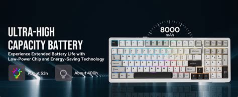 Epomaker X Aula F Wireless Mechanical Keyboard Hot Swappable Gasket Custom Gaming Keyboard