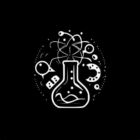 Science - Black and White Isolated Icon - Vector illustration 23619162 ...