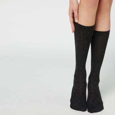 CALZEDONIA Calzedonia Calcetines Largos Tupidos Con Cashmere Y Glitter