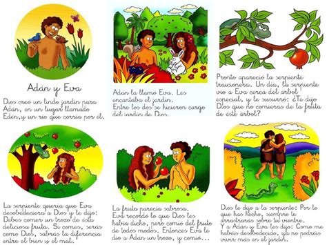 adan y evaa | La creacion para niños, Lecciones bíblicas para niños, Manualidades de la biblia ...