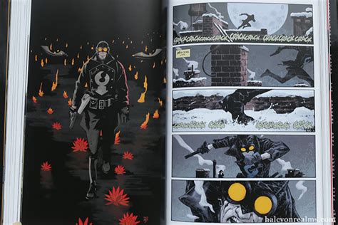 Lobster Johnson Omnibus Vol 1 Comic Book Review Halcyon Realms Art