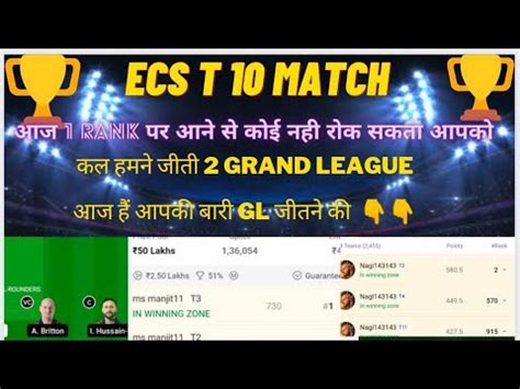 TW Vs BRI ECS T10 MATCH TW Vs BRI Dream 11 Prediction TW Vs BRI