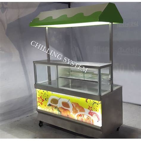 Stainless Steel Hotel Pani Puri Display Counter At 40000 In Nagpur