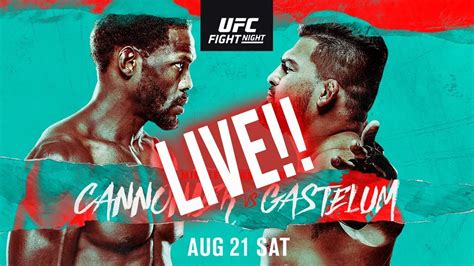 Ufc Vegas Live Cannonier Vs Gastelum Pacquiao Vs Ugas Full Fight