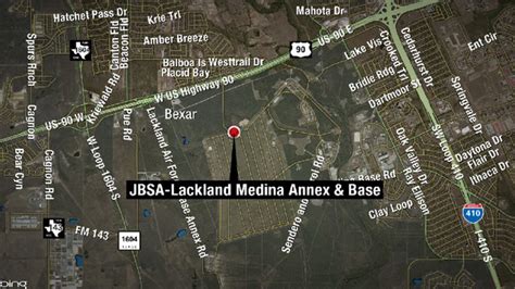 Lackland Afb Shooting Location - Texas Hill Country - Lackland Texas Map - Printable Maps