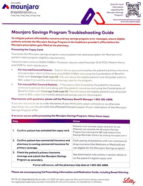 Mounjaro Savings Program