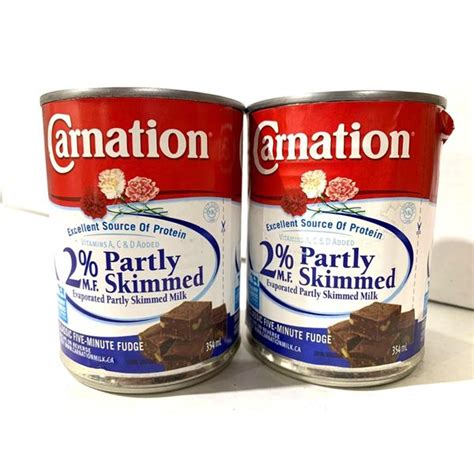 Carnation 2partly Skimmed Evaporated Milk 2x354ml