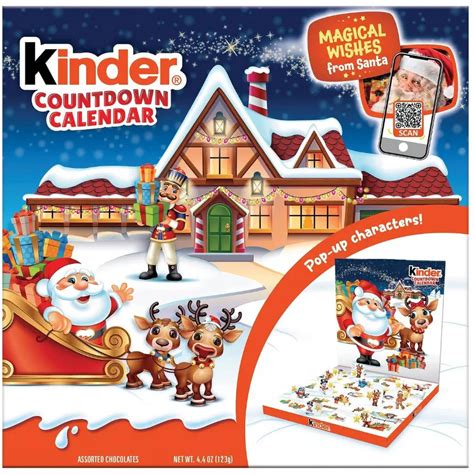 Купить Різдвяний адвент календар Kinder Pop-Up Christmas Advent ...