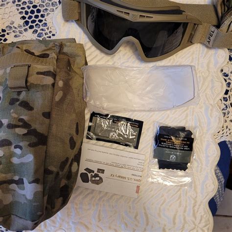 Military Genuine Revision Desert Locust Goggle Apel Kit Apel W Extra