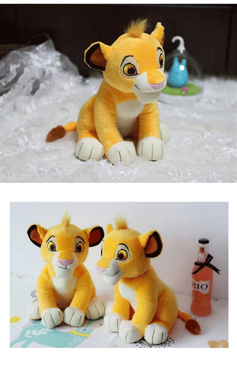 Simba Plush Doll The King Of Lion Plush Toy The Lion King Fluffy Plush