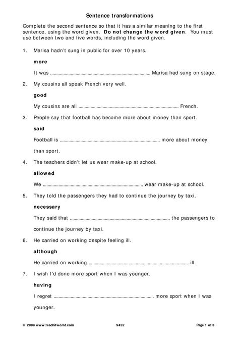 Indirect Object Pronouns In Spanish Worksheet Spanish Indire