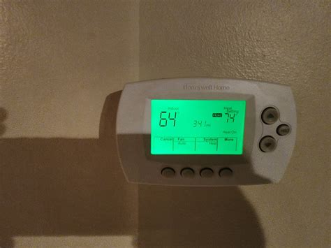 Thermostat Not Turning On Heat Heating Help The Wall