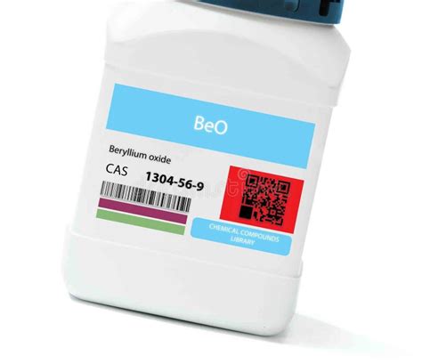 BeO - Beryllium Oxide stock photo. Image of science - 296779616