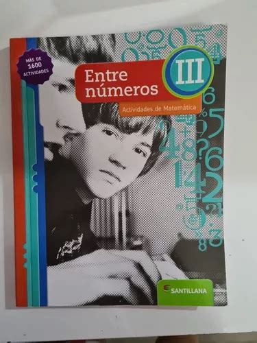 Entre Numeros Actividades De Matematica Santillana En Venta En