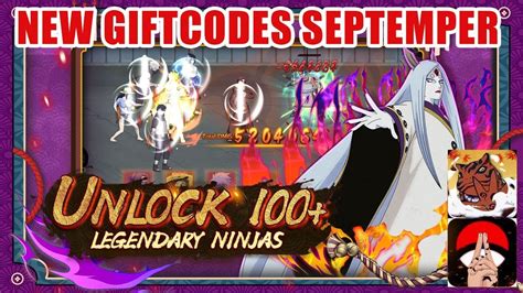 Legendary Heroes Revolution New Giftcodes September Naruto