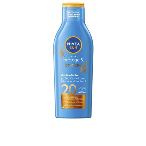 Distribuidor De Nivea Sun Protege Broncea Leche Spf20 200 Ml