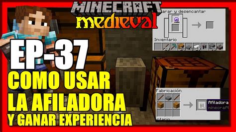 Como Usar La Afiladora Y El Corta Piedras Minecraft 1 15 2 Serie