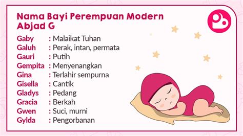 Nama Bayi Perempuan Modern Bermakna Indah Ruangbunda