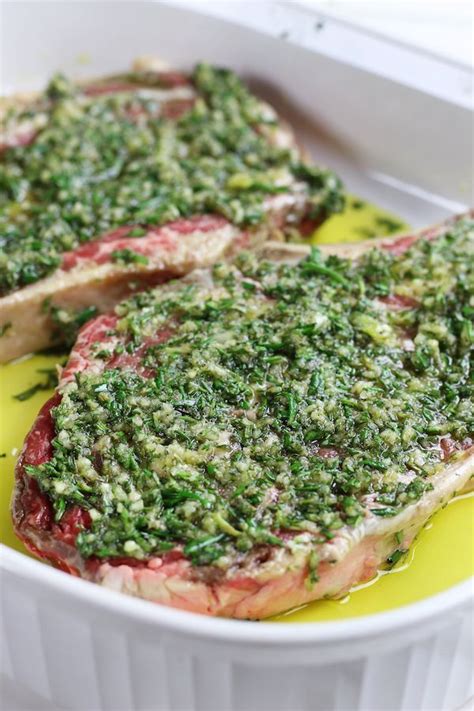 This recipe creates the Best Ribeye Steak Marinade that is bursting ...