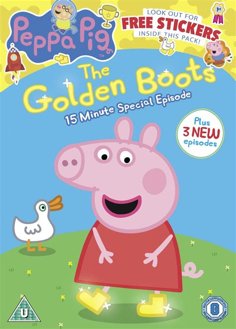 Peppa Pig The Golden Boots Dvd Free Shipping Over Hmv Store