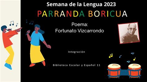 Poema Parranda Boricua Fortunato Vizcarrondo Youtube