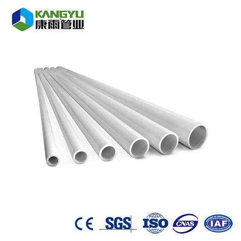 DN20 630mm PVC Fitting PVC Tube White Pipe Grey Pipe PVC Pipe China