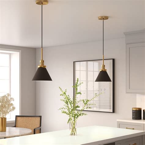 Willa Arlo Interiors Luminaire Suspendu Conique Lumi Re Port Morris