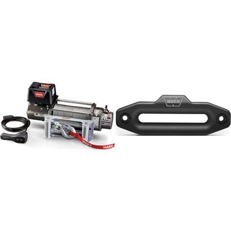 WARN 26502 M8000 Series Electric 12V Winch With Steel Cable Wire Rope