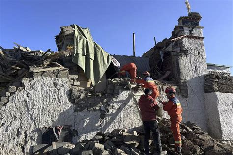 Schweres Erdbeben In Tibet Mindestens Tote Und Zahlreiche Verletzte