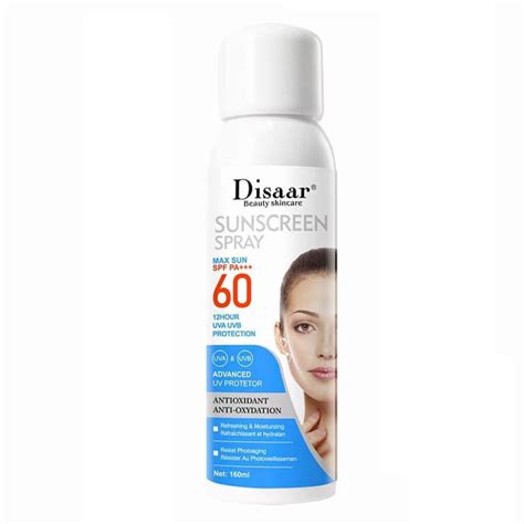 Disaar Protector Solar En Spray SPF 60 Anti Oxidante ABC Fashion