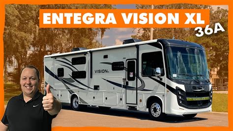 GODZILLA Bunk House Motorhome Entegra Vision XL 36A YouTube