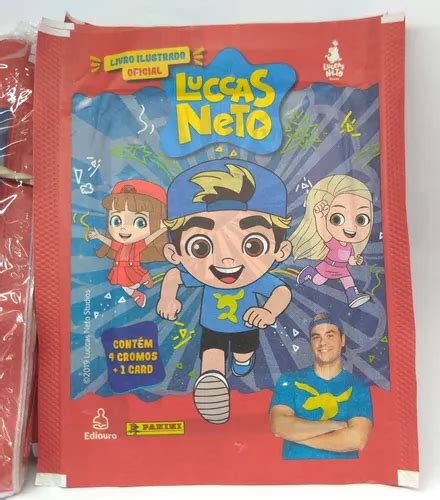 Kit Envelopes Figurinhas Luccas Neto Cromos Card