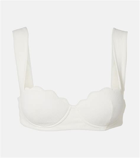 Marysia North Scalloped Bikini Top Marysia