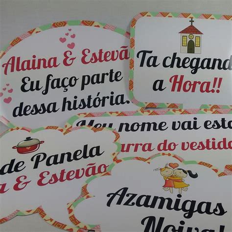 Plaquinhas Divertidas Chá de Lingerie Elo Produtos Especiais