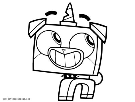 UniKitty Coloring Pages Puppycorn - Free Printable Coloring Pages