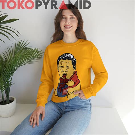 Rare Vintage Xi Jinping Winnie The Pooh Shirt - TokoPyramid