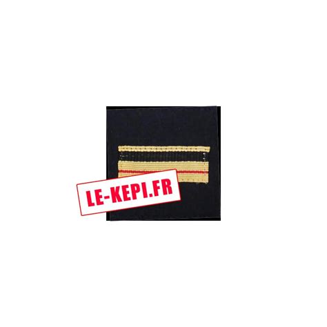 Galon Velcro Major Troupes De Marine Tdm Sur Drap Marine Lekepi Fr